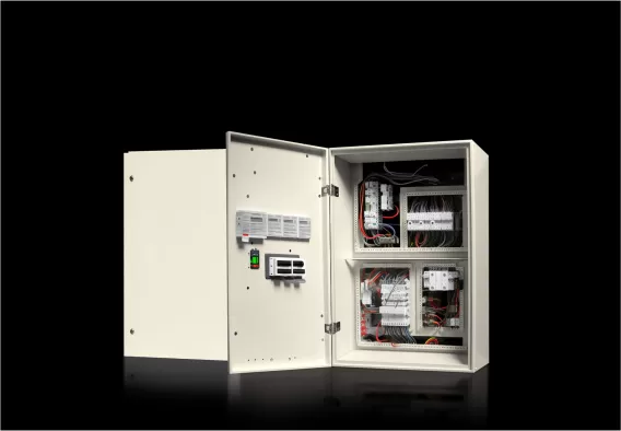 Manufacture of control cabinets and electric power distribution panels