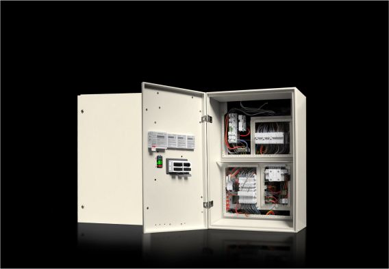 Manufacture of control cabinets and electric power distribution panels